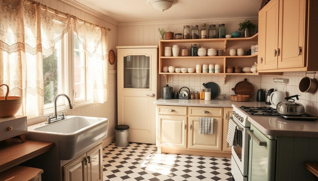 vintage kitchen design