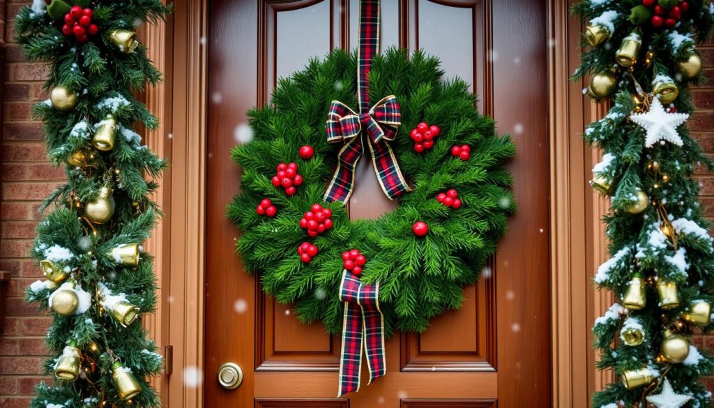 Christmas door decorations