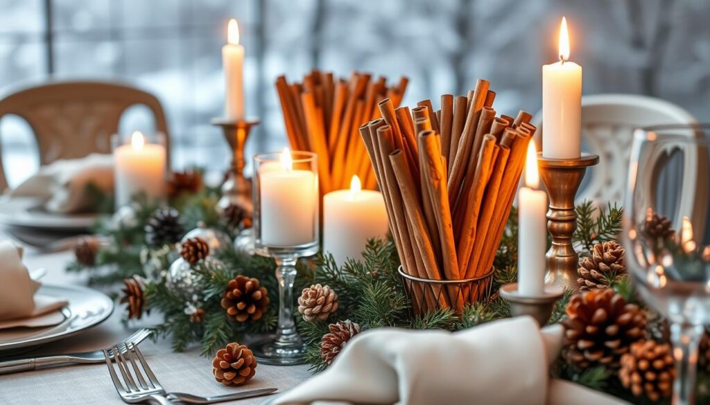 Creative uses for cinnamon sticks in holiday decor