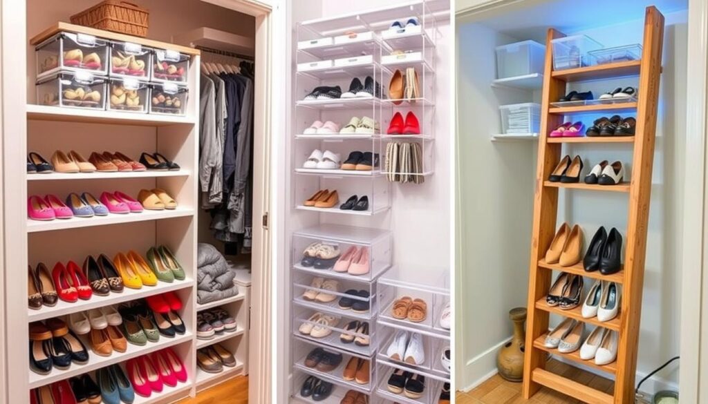 DIY shoe storage solutions