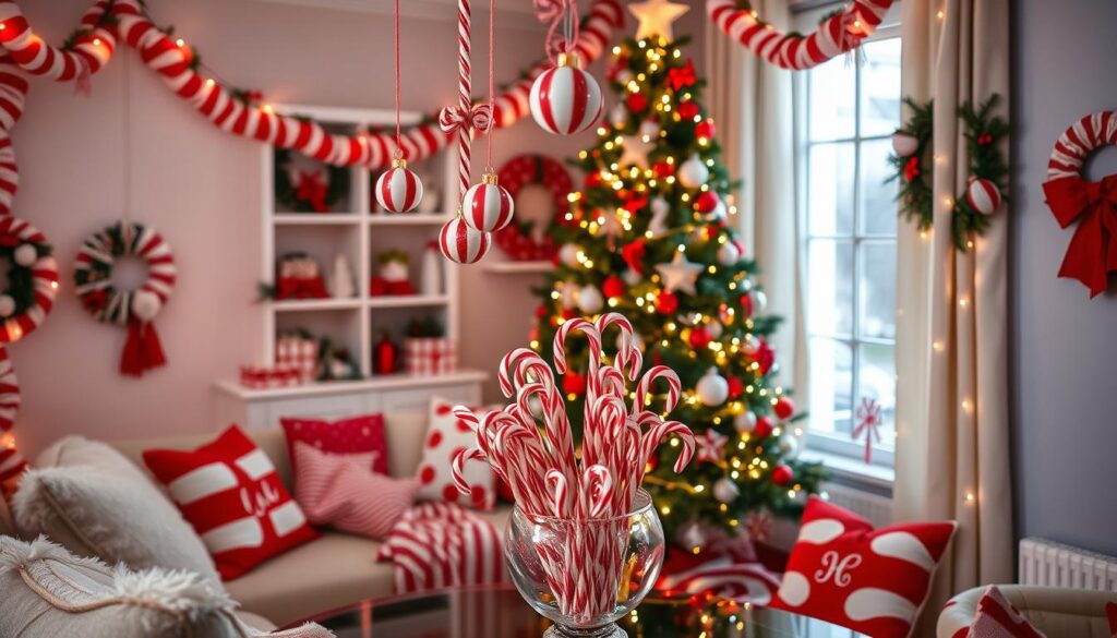 candy cane decorations