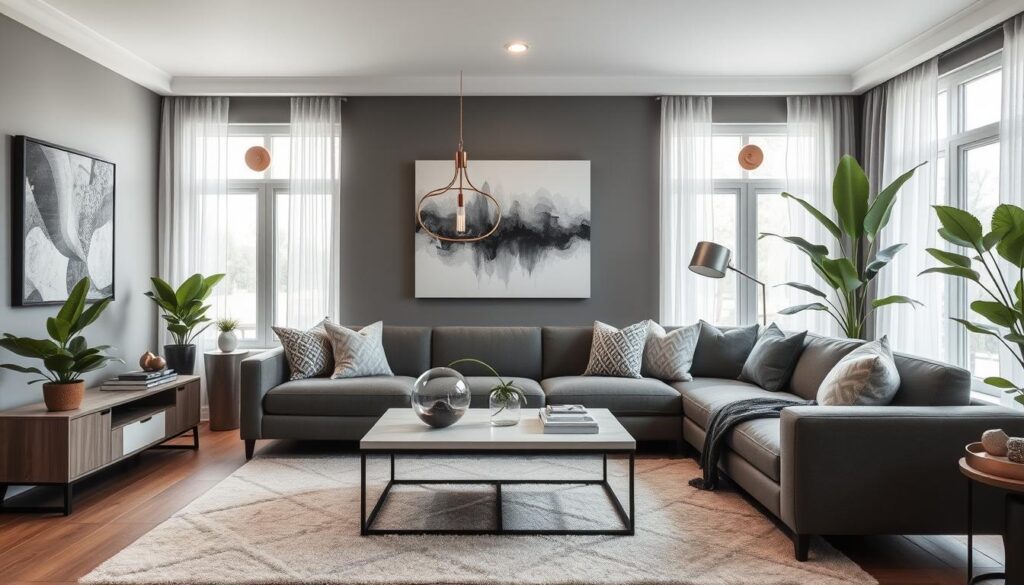 chic gray living room decorating tips