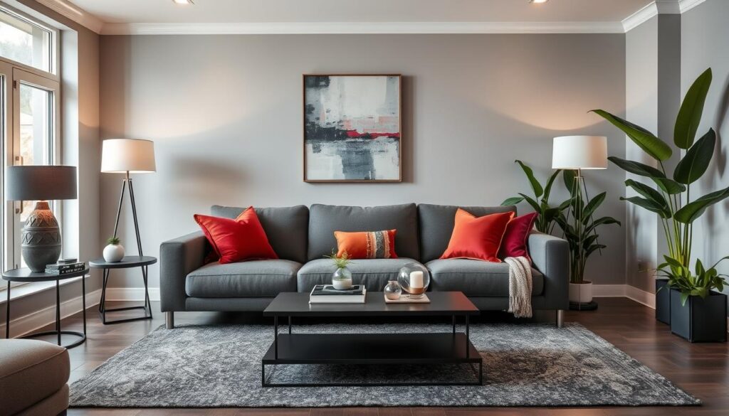 chic gray living room decorating tips