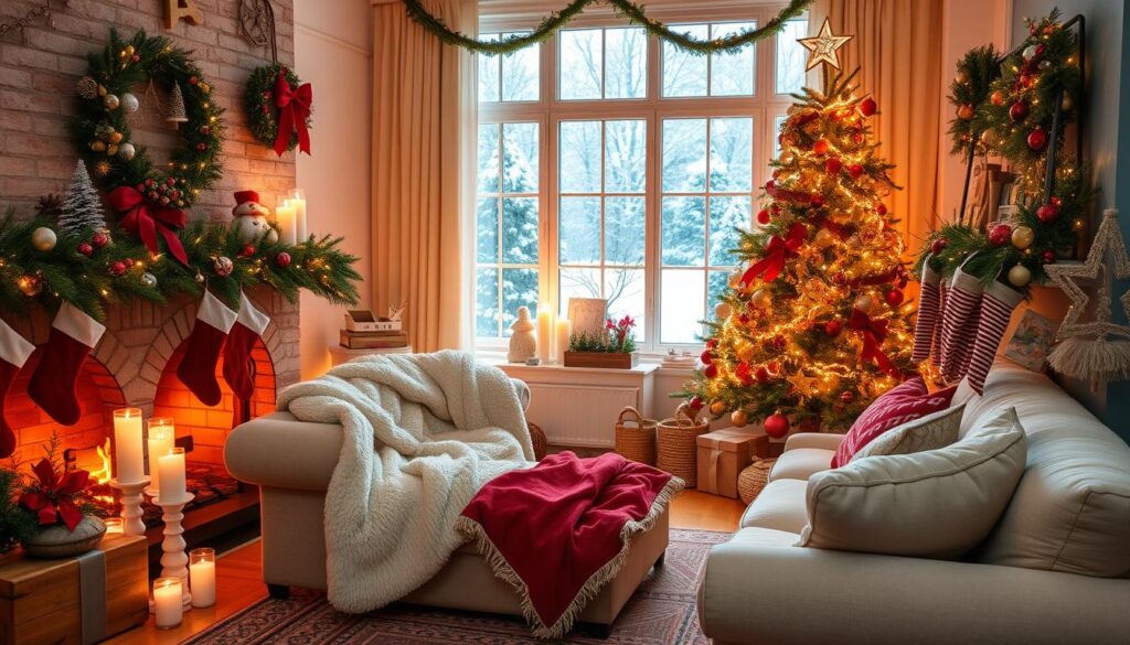 cozy christmas decorations