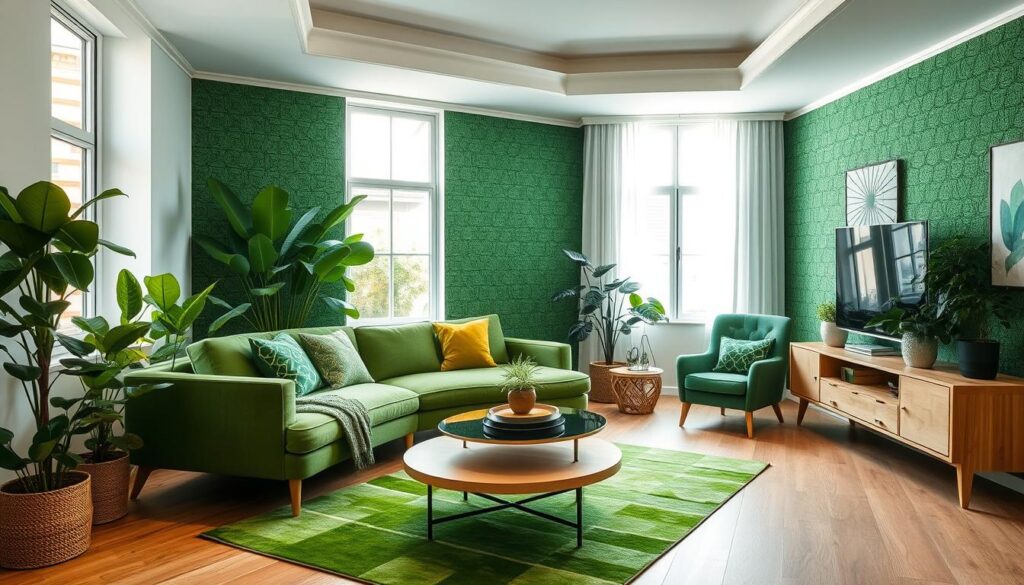 green living room decoration tips