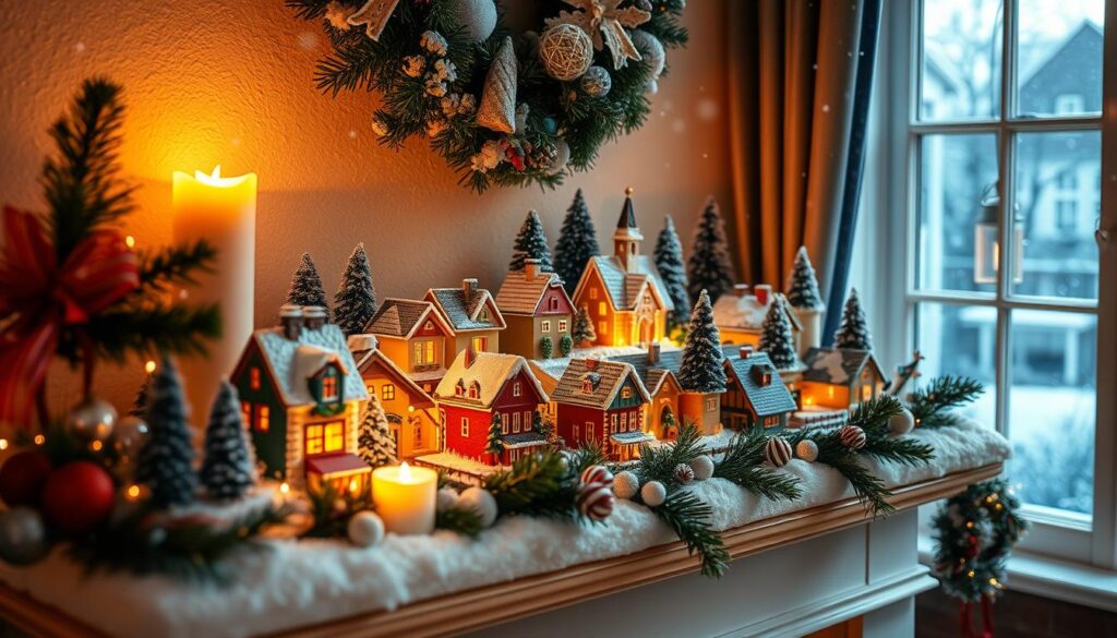 holiday village display ideas