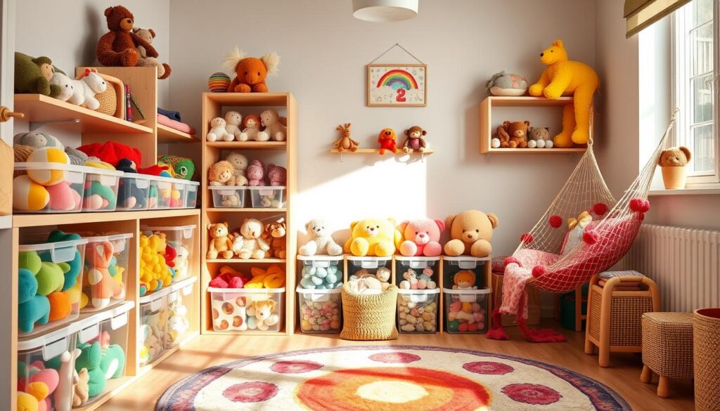 how to declutter and store soft toys efficiently