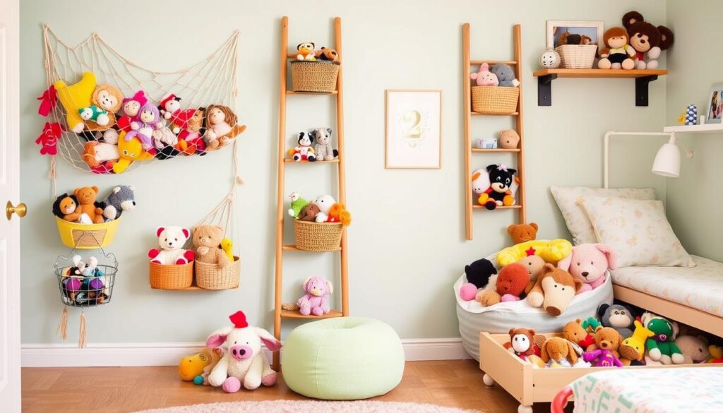 innovative storage ideas for stuffed animals