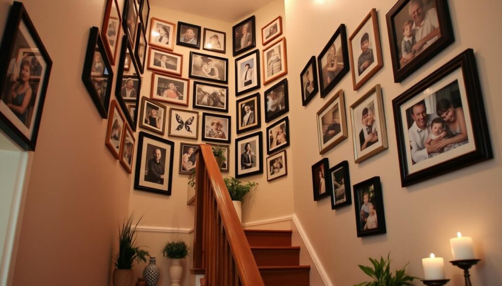 personalized stairway gallery ideas