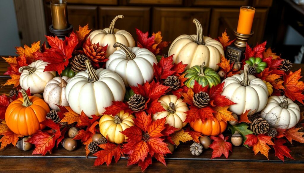 pumpkin centerpiece arrangements