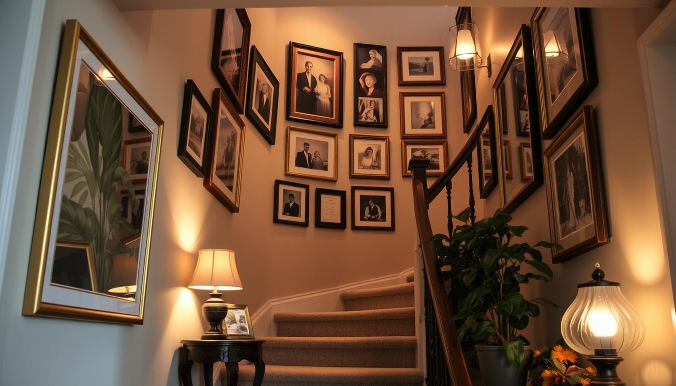 stairway wall decor