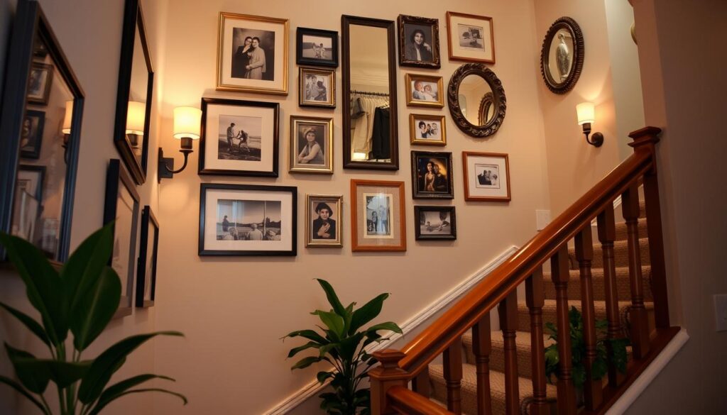 stairway wall decoration ideas