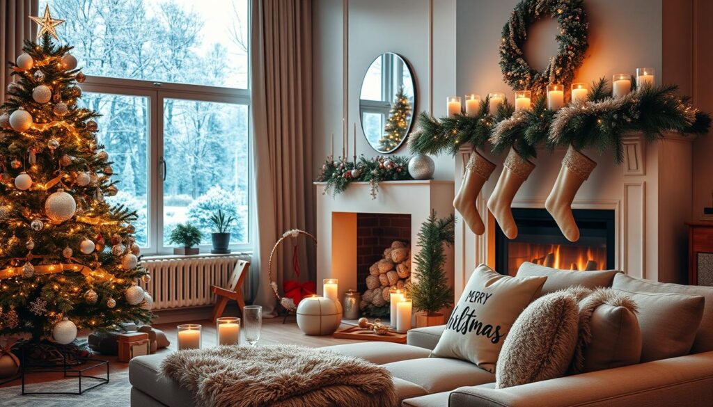 stylish christmas house decor