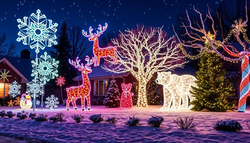 unique outdoor christmas decorations