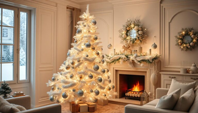 white christmas tree ideas