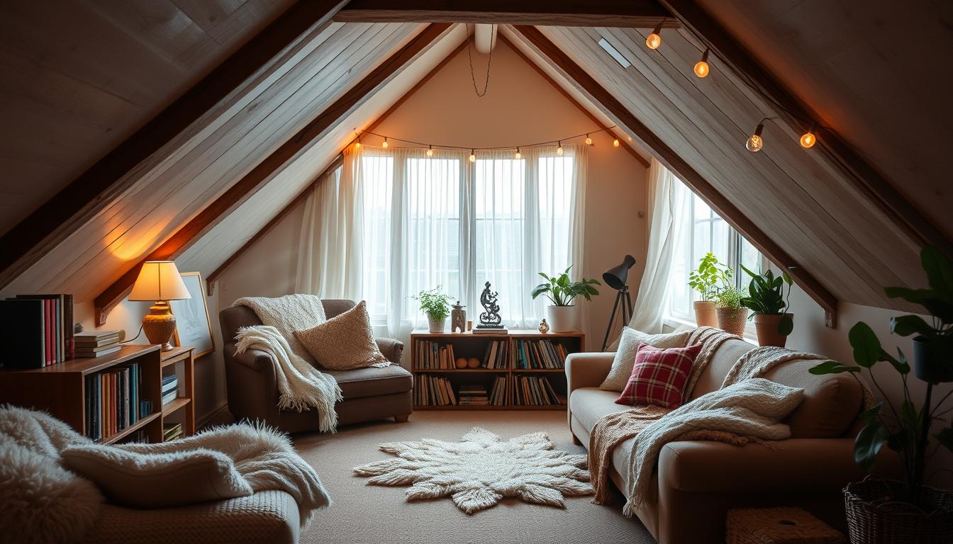 Cozy Attic Space Makeover Ideas