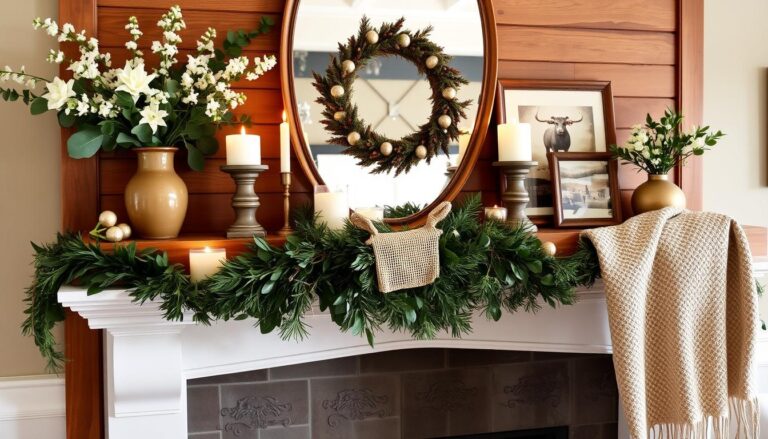 Fireplace Mantel Styling