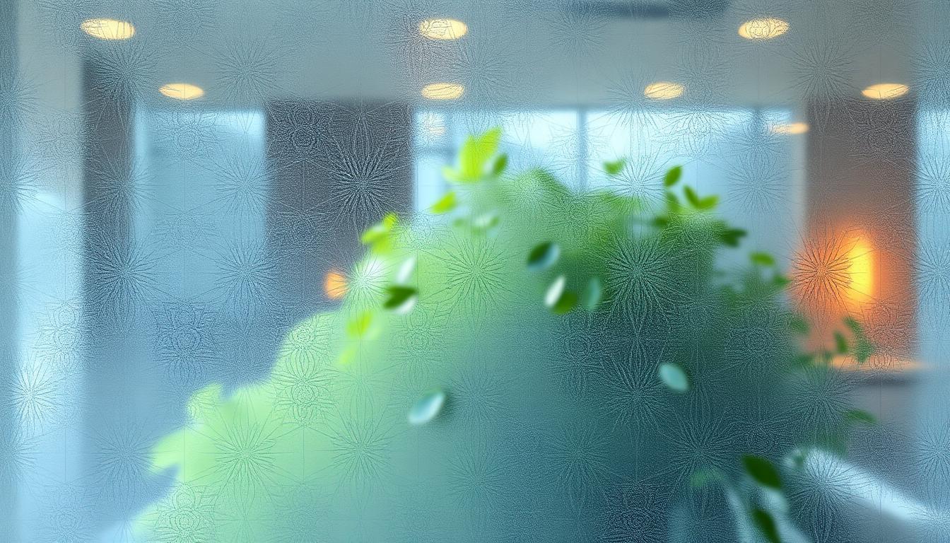 Frosted Window Film: Use decorative films for a frosty, elegant look on windows.