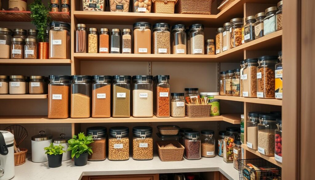 kitchen pantry organization